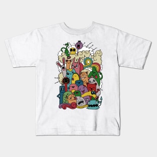 Fluffy Town Kids T-Shirt